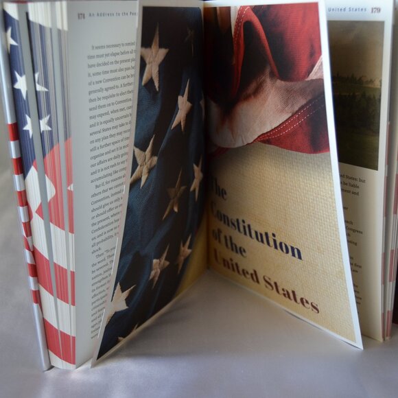 THE FEDERALIST PAPERS- 2024  HARDCOVER LIMITED EDITION- WITH  ILLUSTRATIONS. - Picture 6 of 15